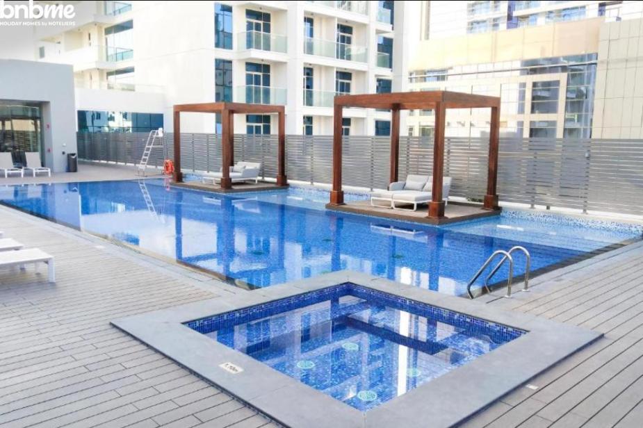 Bnbmehomes - Beautiful Lake View Studio Near Marina - 1504 Dubai Exterior foto
